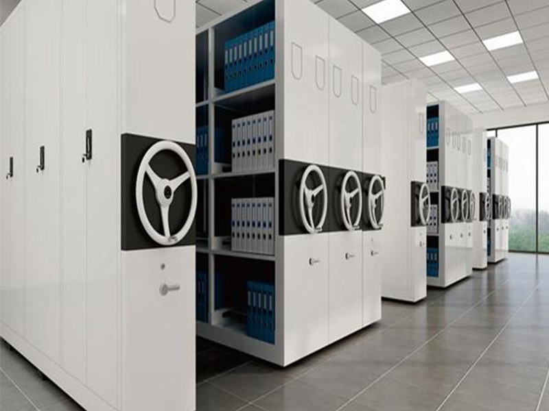 某學(xué)校密集型智能檔案柜